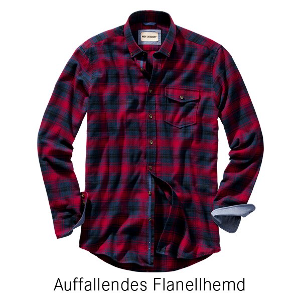Auffallendes Flanellhemd | Mey & Edlich Auffallendes Flanellhemd | Mey & Edlich
